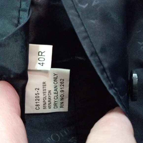 $$ Carlo Lusso 2 Piece mens suit 40/36 - Picture 6 of 8